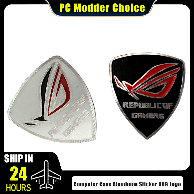 Pc Gaming Aesthetic - コンピュータケースアルミステッカー ROG ロゴゲーマー信念ラベル PC キャビネット MOD