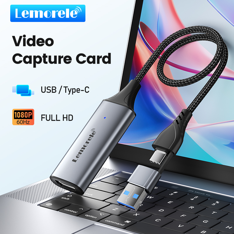 Pc Gaming Games - Lemorele USB 2.0 ビデオキャプチャカード HDMI 互換
