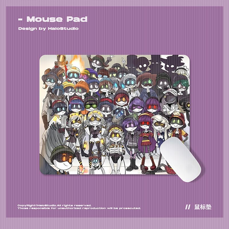 Gaming Desk Mat - アニメマーダードローンズグッズマウスパッドオフィスデスクライティングマット漫画装飾キーボードマットラップトップゲームデスクトップ用