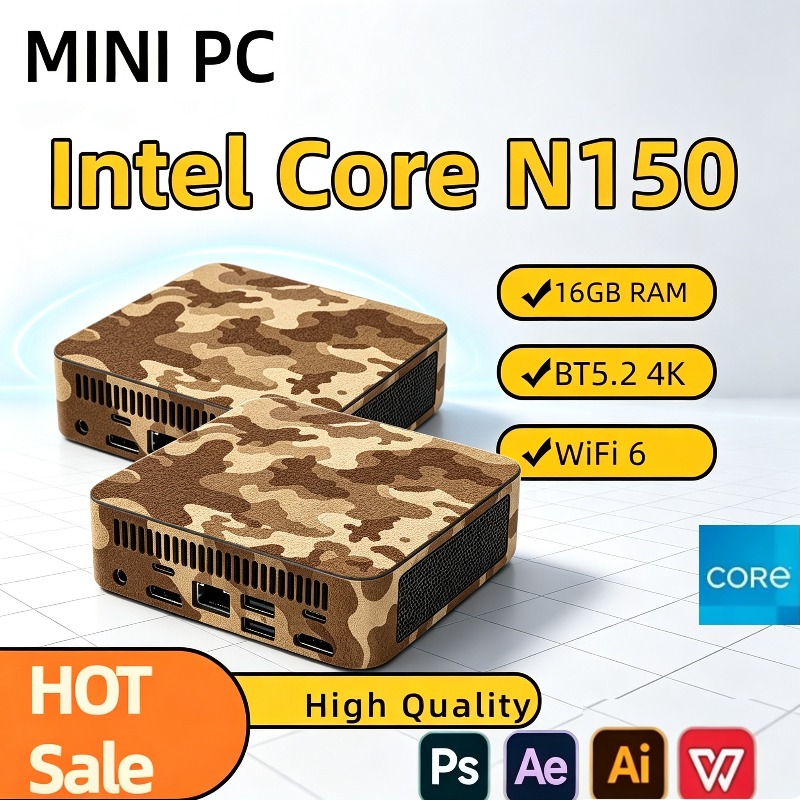 Pc Gaming Gta 6 - コンパクトミニPC Intel N150ミニPCコンピューター 16GB RAM 1TB