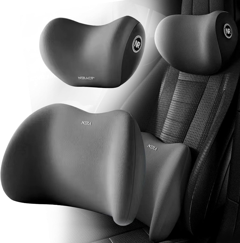 Gaming Chair Lumbar Pillow - 車のヘッドレスト/ランバーサポート 車のネックピロー ウエストクッション 運転席の背もたれ 車のクッション 運転用ランバーサポート