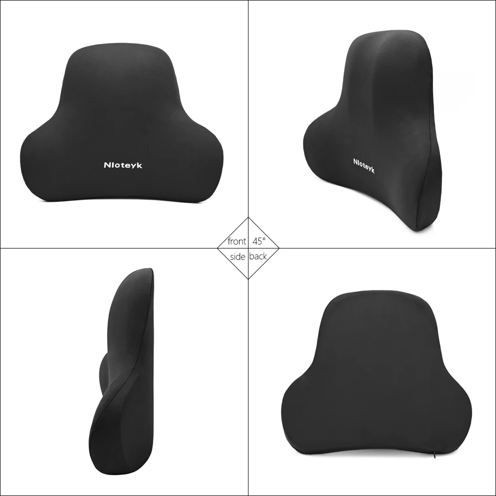 Gaming Chair Lumbar Pillow - メモリーフォーム腰椎サポートクッション 車、オフィス、ゲーミングチェア、産後腰痛サポート 多機能痛み緩和枕