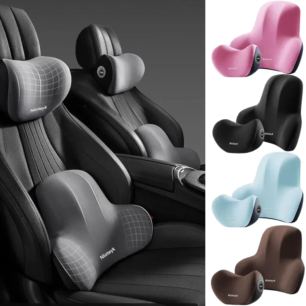 Gaming Chair Lumbar Pillow - メモリーフォーム腰椎サポートクッション 車 オフィス ゲーミングチェア 産後腰痛サポート 多機能