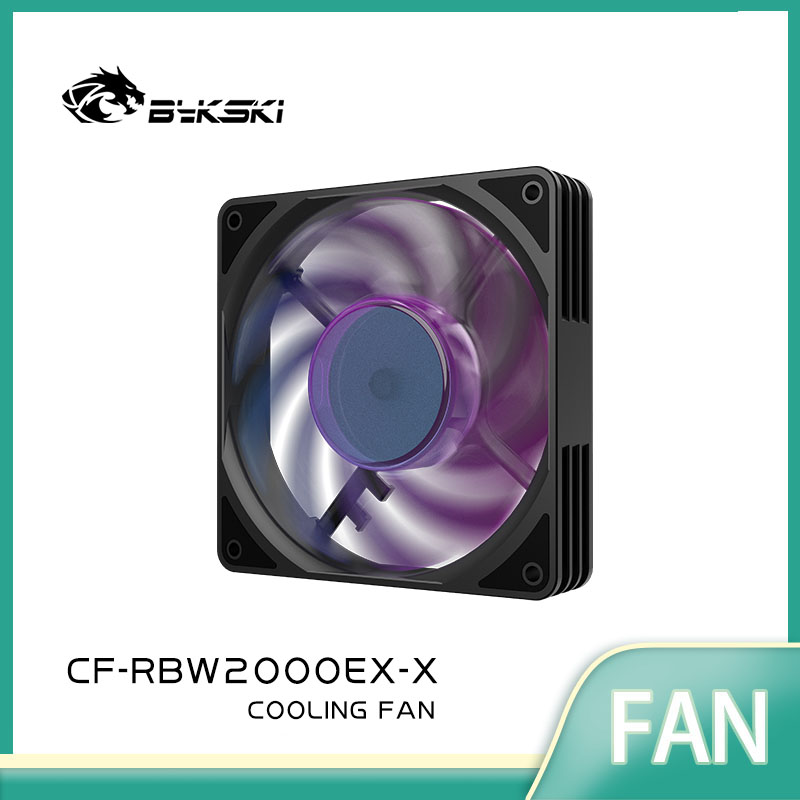 Pc Gaming Liquid Cooling - Bykski CF-RBW2000EX-X 120mm ファン 水冷ラジエーター用 コンピュータ