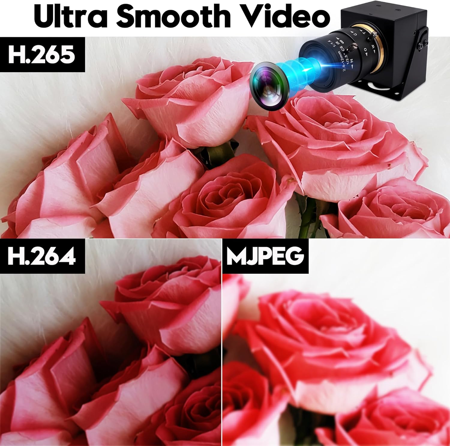 ELP 4K 30fps HDMI USB2.0 カメラ 1 - Webcam 4K のレビューと価格