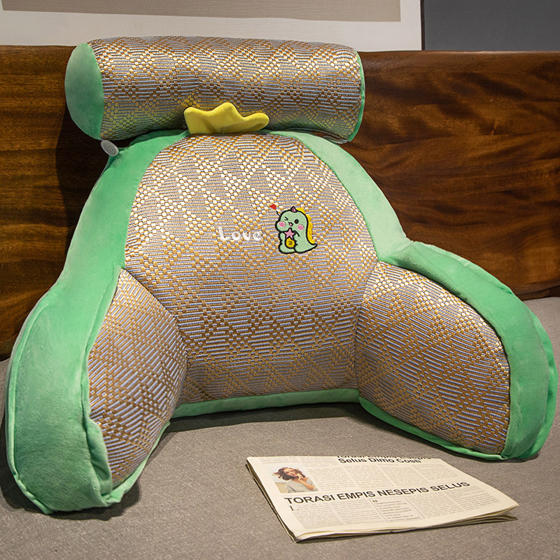 夏のベッドサイドクッション枕背もたれ寮のベッド読書と遊びソフ - Gaming Chair Lumbar Pillow のレビューと価格