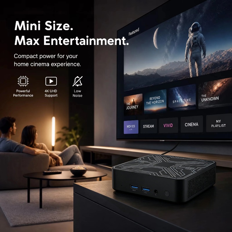 2026年新型ミニPC ポータブル Intel Core N - Pc Gaming Aesthetic のレビューと価格
