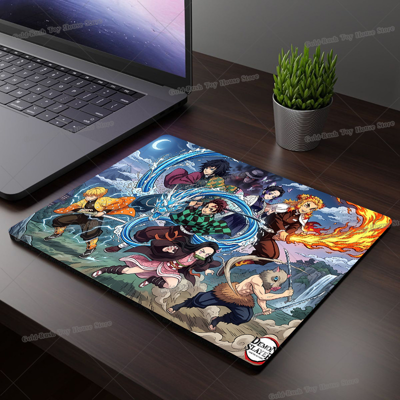 竈門炭治郎禰豆子小型マウスパッドデーモンスレイヤーノンスリッ - Pc Gaming Desk のレビューと価格