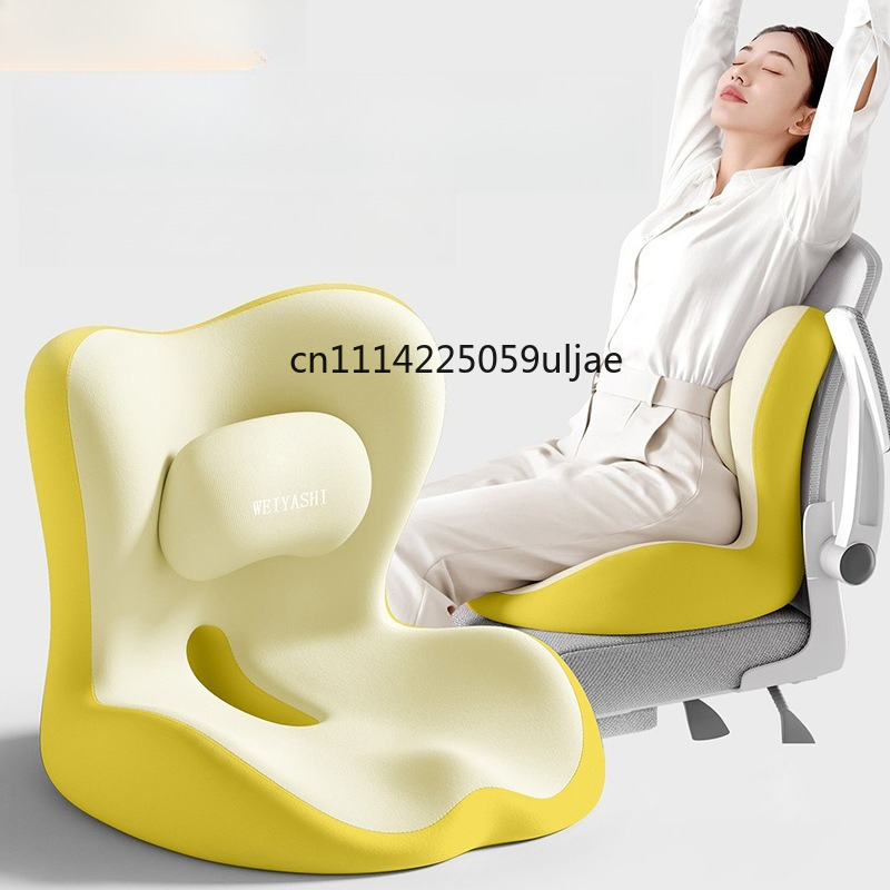 人間工学に基づいた腰サポートシートクッション、通気性のある背 - Gaming Chair Lumbar Pillow のレビューと価格