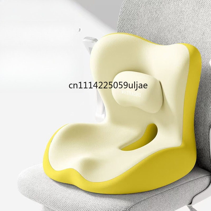 人間工学に基づいた腰サポートシートクッション、通気性のある背 - Gaming Chair Lumbar Pillow のレビューと価格