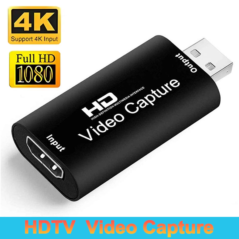 USB 2.0ビデオキャプチャカード HD 4K to 10 - Pc Gaming Games のレビューと価格
