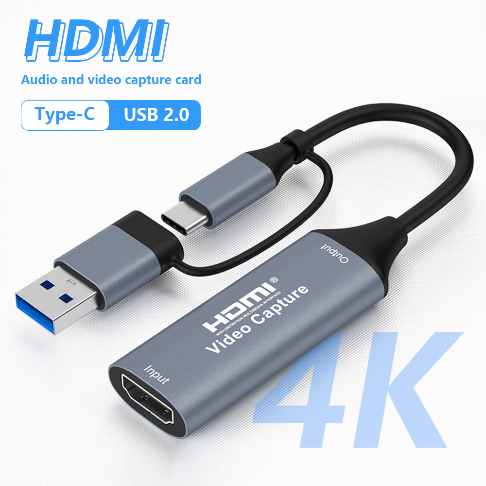 4K 2in1 USB 2.0 ビデオキャプチャカード US - Pc Gaming Games のレビューと価格