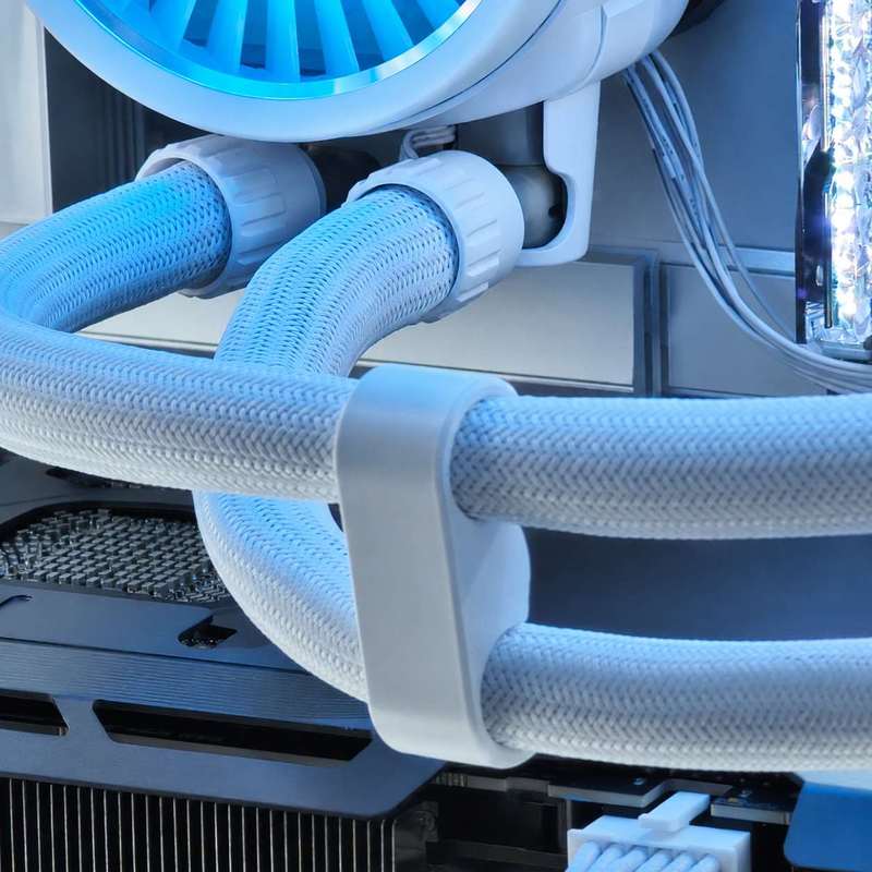 PC 水冷チューブクランプクリップコンピュータ CPU クー - Pc Gaming Liquid Cooling のレビューと価格