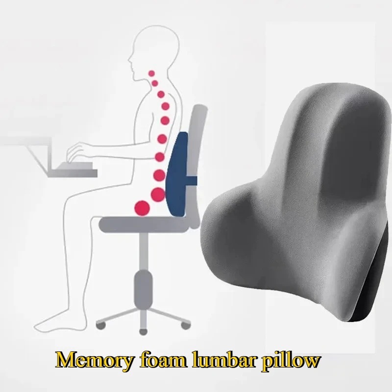 2025年改良版整形外科用メモリーフォーム腰椎クッション、車 - Gaming Chair Lumbar Pillow のレビューと価格