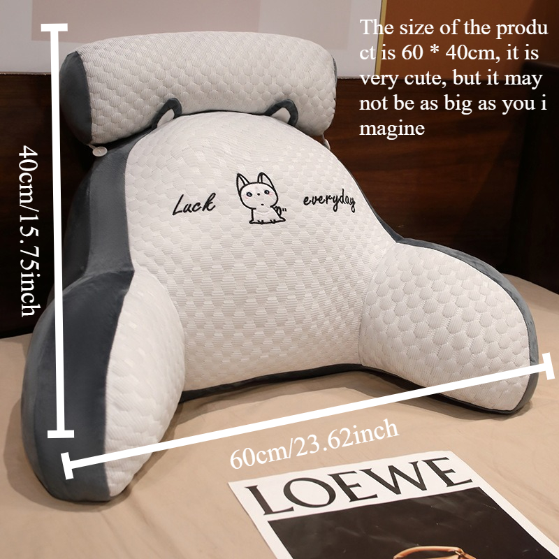 調節可能な読書枕 1 個 - 人間工学に基づいた背もたれサポ - Gaming Chair Lumbar Pillow のレビューと価格