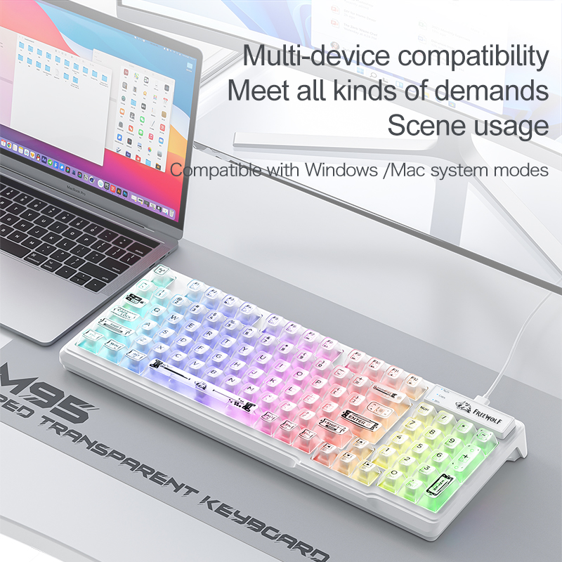 98%コンパクトレイアウト有線RGBサイレントキーボード26 - Anti-Ghosting Keyboard のレビューと価格