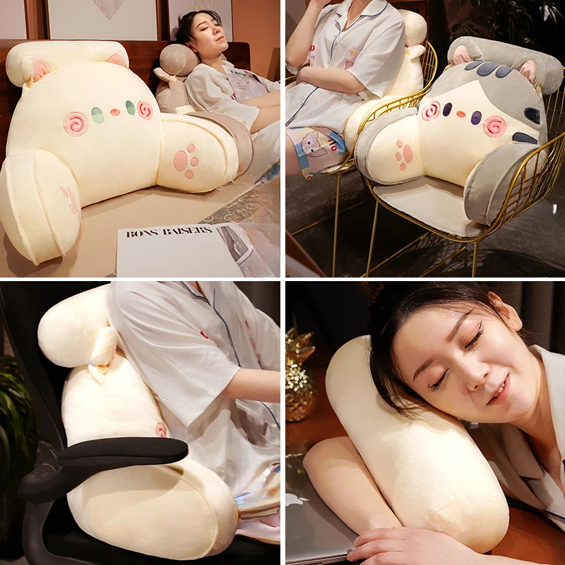 2025年漫画ベッドサイドクッションソファ背もたれ取り外し可 - Gaming Chair Lumbar Pillow のレビューと価格