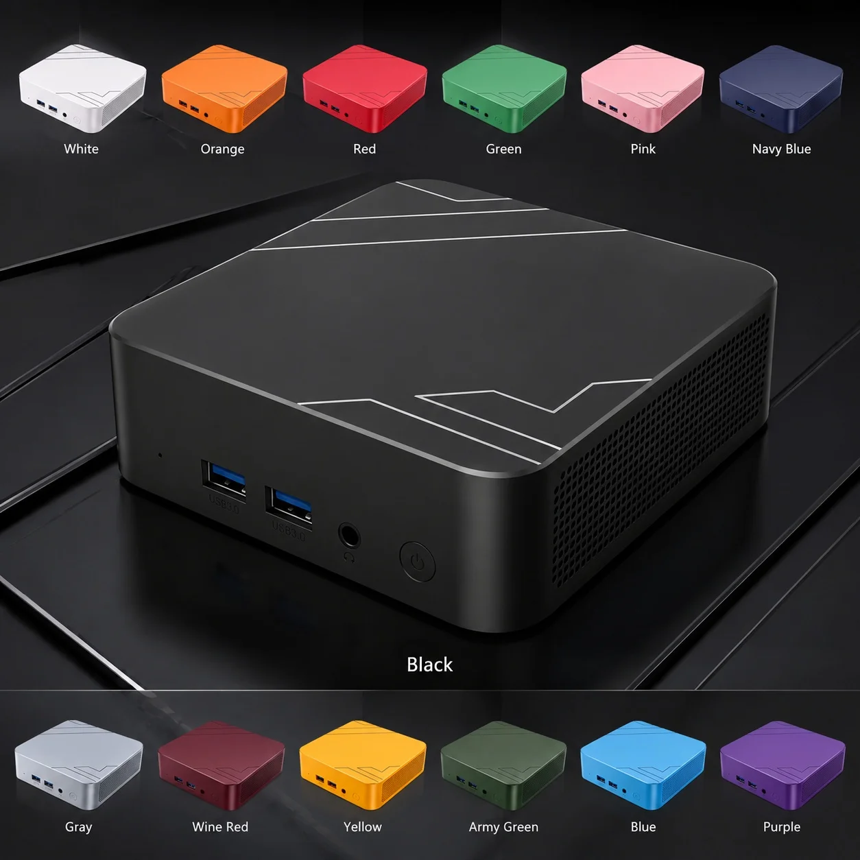 N150 カラフルミニPC、16GB+2TB SSD、Win - Pc Gaming Editing のレビューと価格