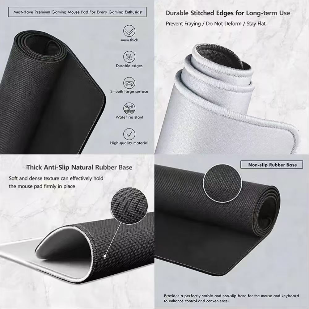 カスタマイズされた写真マウスパッド、パーソナライズされた画像 - Gaming Desk Mat のレビューと価格