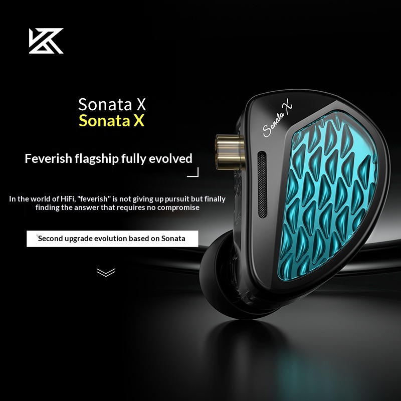 KZ Sonata X インイヤーモニターイヤホン フラッグ - Pc Unit For Gaming のレビューと価格