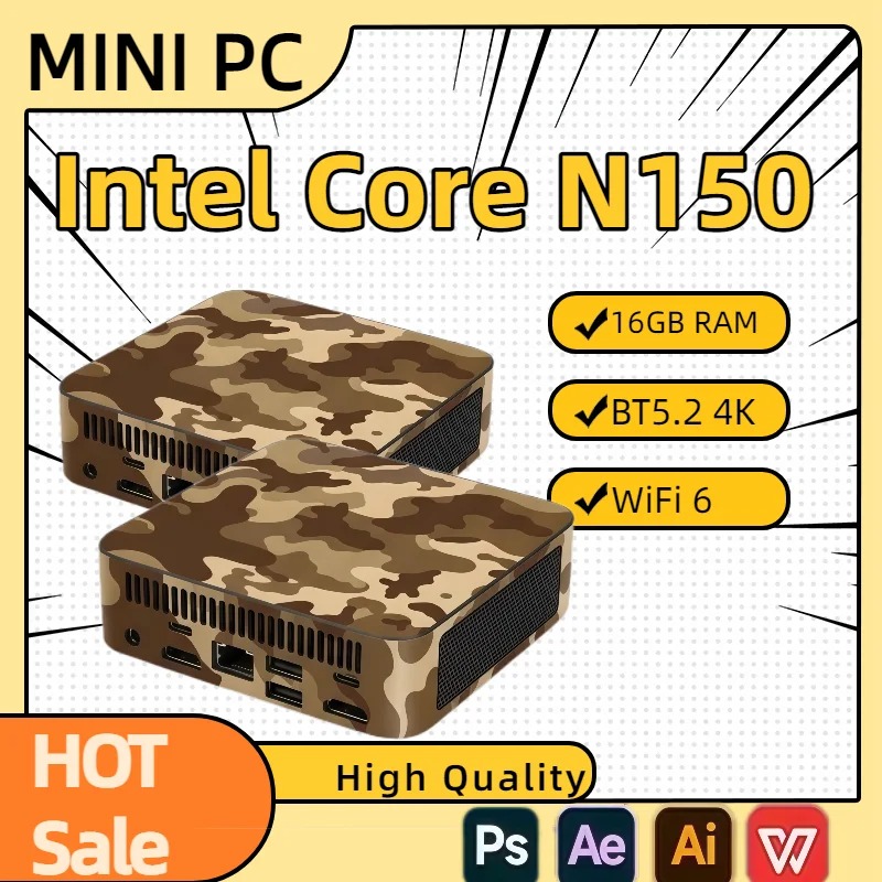 コンパクトミニPC Intel N150ミニPCコンピュータ - Pc Gaming Gta 6 のレビューと価格