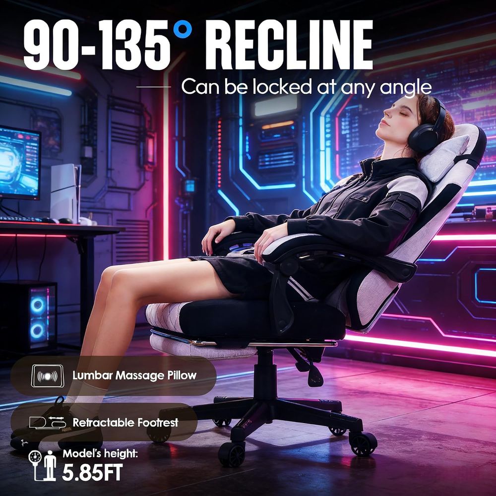 ゲーミングチェア、ケットスプリングクッション、マッサージ腰枕 - Gaming Chair Lumbar Pillow のレビューと価格