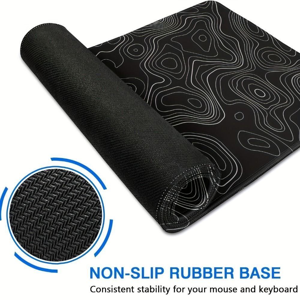 プロフェッショナルゲーミング地形形状ゲーミングマウスパッド滑 - Gaming Desk Mat のレビューと価格