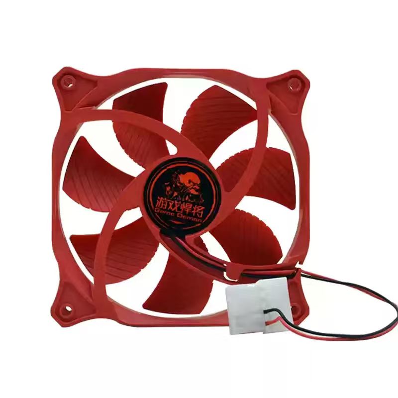 ゲーム用デーモン120mm PCケースファン 12V レッド - Pc Gaming Games のレビューと価格