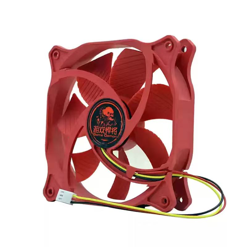 ゲーム用デーモン120mm PCケースファン 12V レッド - Pc Gaming Games のレビューと価格