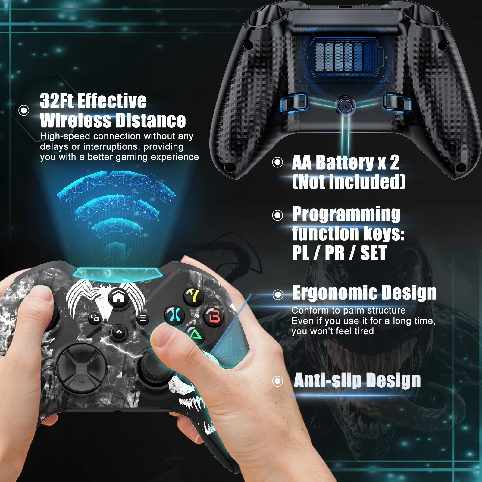 Wifi ワイヤレスコントローラー Xbox One シリー - Pc Gaming Gta 6 のレビューと価格