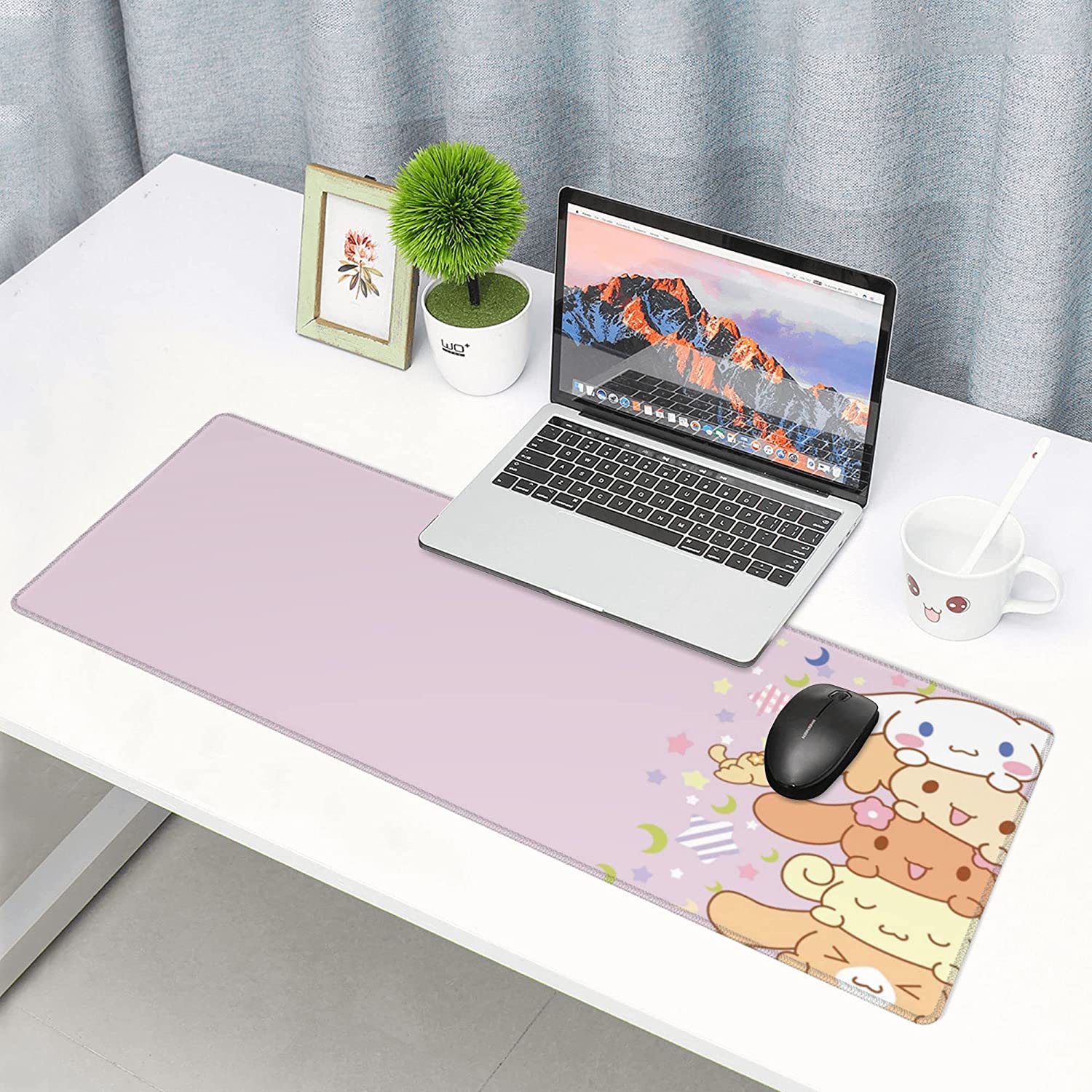 Kawaii-大型犬用マウスパッド,滑り止め,長持ち,防水, - Gaming Desk Mat のレビューと価格