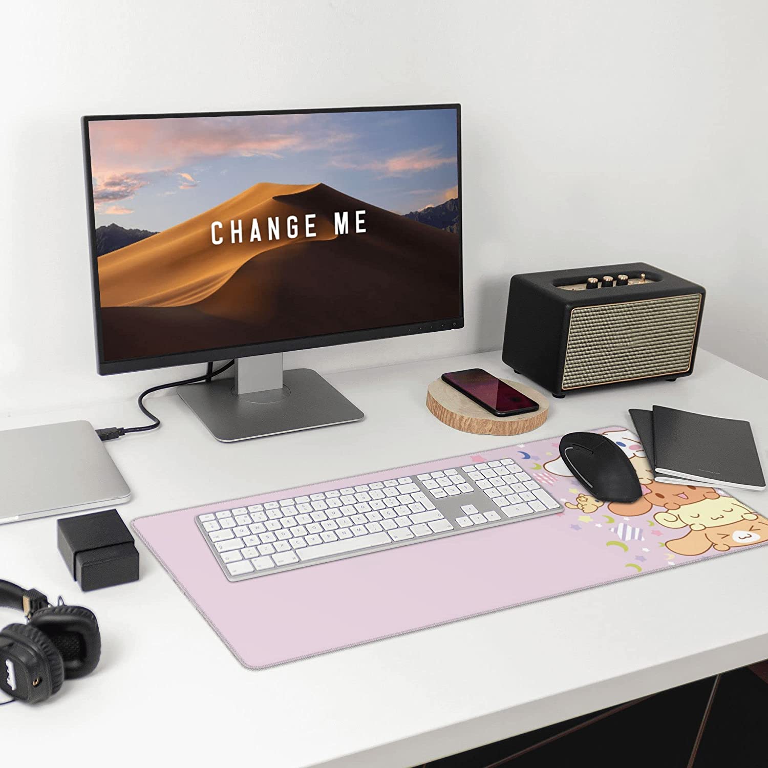 Kawaii-大型犬用マウスパッド,滑り止め,長持ち,防水, - Gaming Desk Mat のレビューと価格