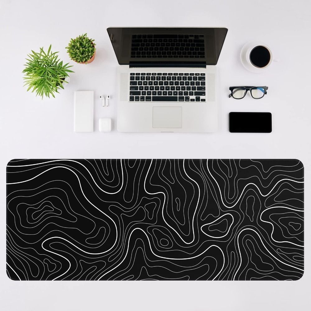 プロフェッショナルゲーミング用地形形状ゲーミングマウスパッド - Gaming Desk Mat のレビューと価格