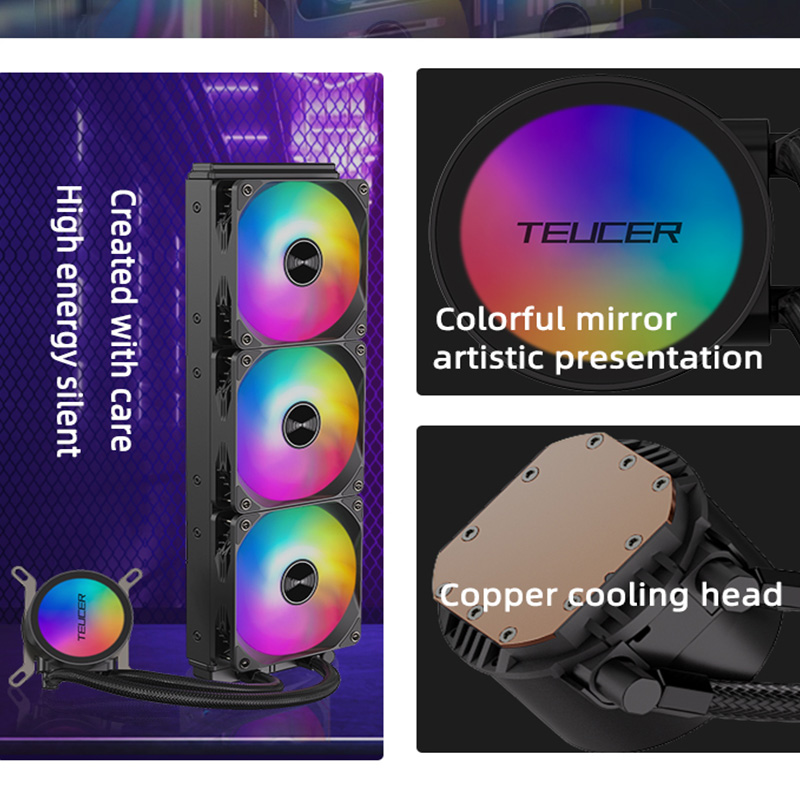 TEUCER AF-120 水クーラー 12 センチメートル - Pc Gaming Liquid Cooling のレビューと価格