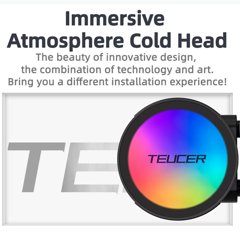TEUCER AF-120 水クーラー 12 センチメートル - Pc Gaming Liquid Cooling のレビューと価格