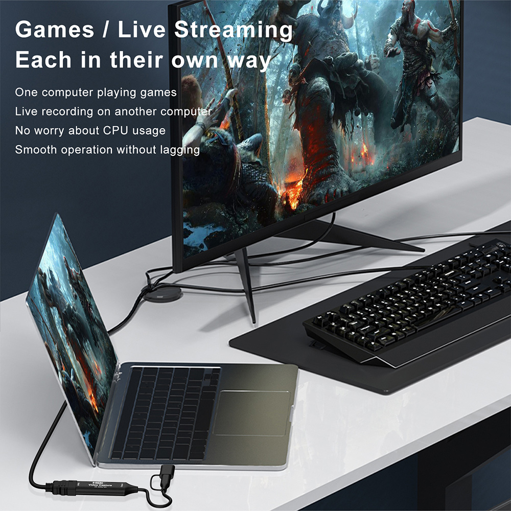 4K HDMI対応 USBビデオキャプチャカード 1080P - Pc Gaming Games のレビューと価格